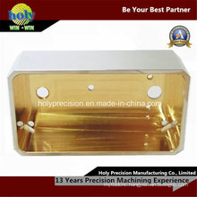 CNC Brass Parts Machining CNC Frame for Electrical Components Used